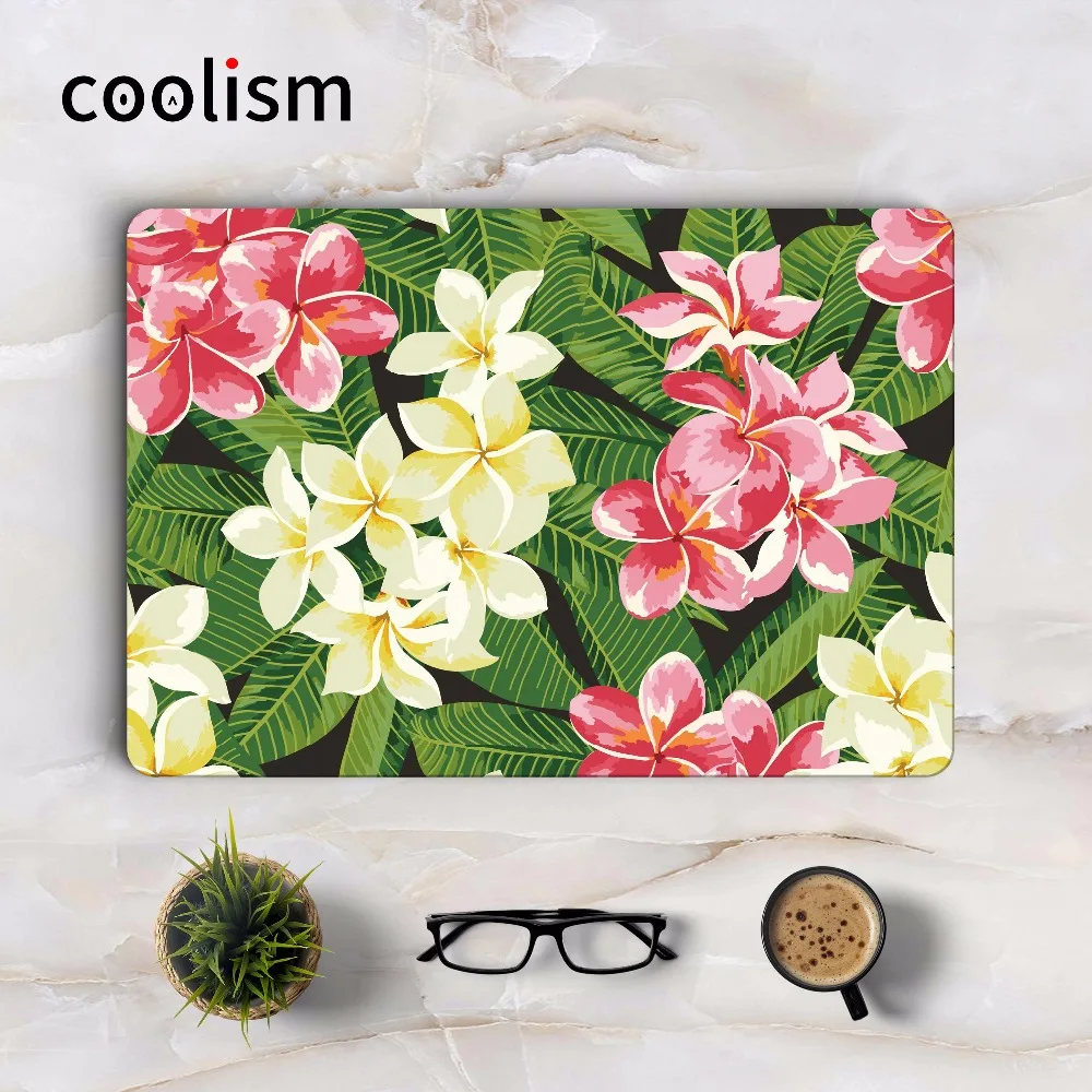 Flower & Leaf Painting Full Cover Skin for Apple Macbook Decal Air Pro Retina 11 12 13 15 inch Mac HP Mi Notebook Laptop Sticker