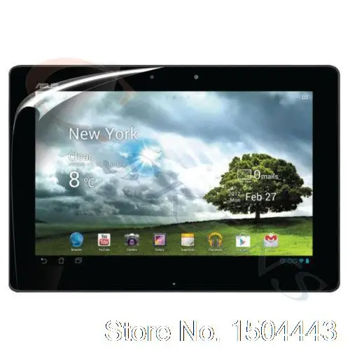 

2pcs/lot HD clear screen protector Protection Guard Film For ASUS Transformer TF300 TF300T 257.2*147.7