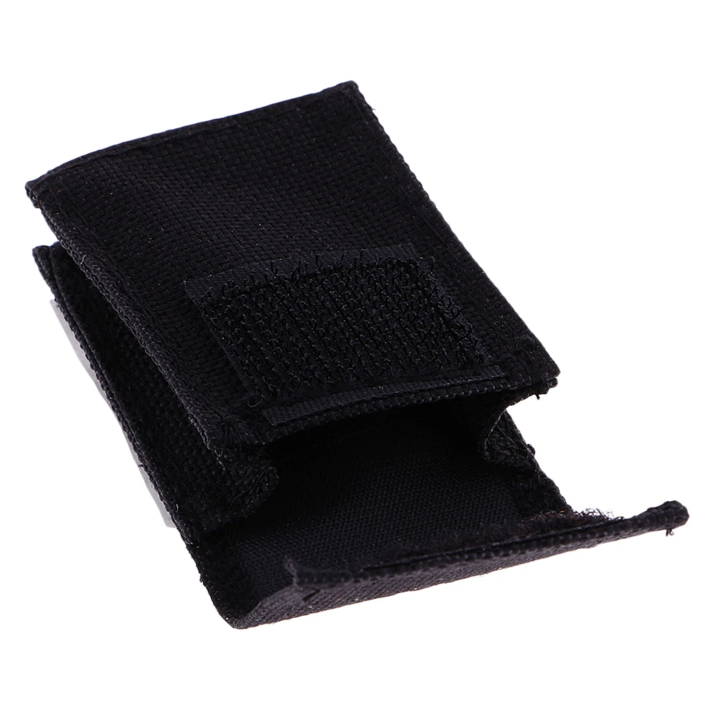 Nylon Guitar Battery Bag Musical Instrument Bass Battery Cover Holder Bag Box 9V for Electric Guitar Replacement Accessories
