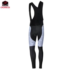 ZM Chuangid мужские черные велосипедные длинные штаны на лямках для горного велосипеда с подкладкой для шоссейного велосипеда или брюки Одежда для велоспорта с подкладкой