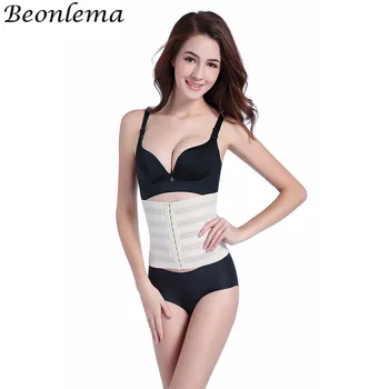 

Beonlema Comfort Shapers Body Slimming Elastic Weat Belt Tummy Corset Waist Trimmer Cincher No Bone faja reductora mujer