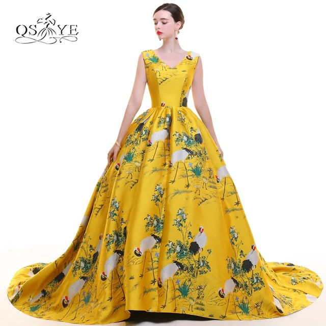 Print Prom Dresses