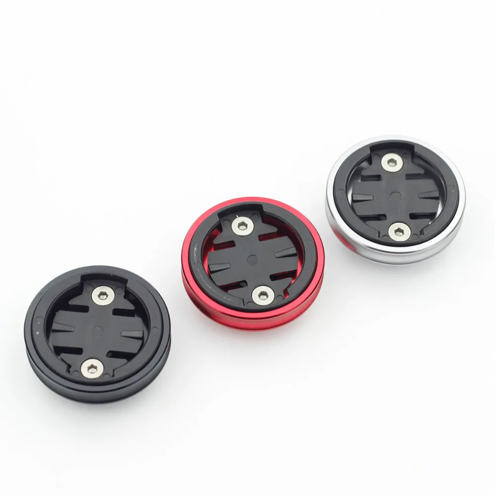 

Bike Fixed Stem Top Cap Headset Cap Computer Mount For GARMIN Edge Wahoo Elemnt Mini Bolt IGPSPORT Computer GPS Holder