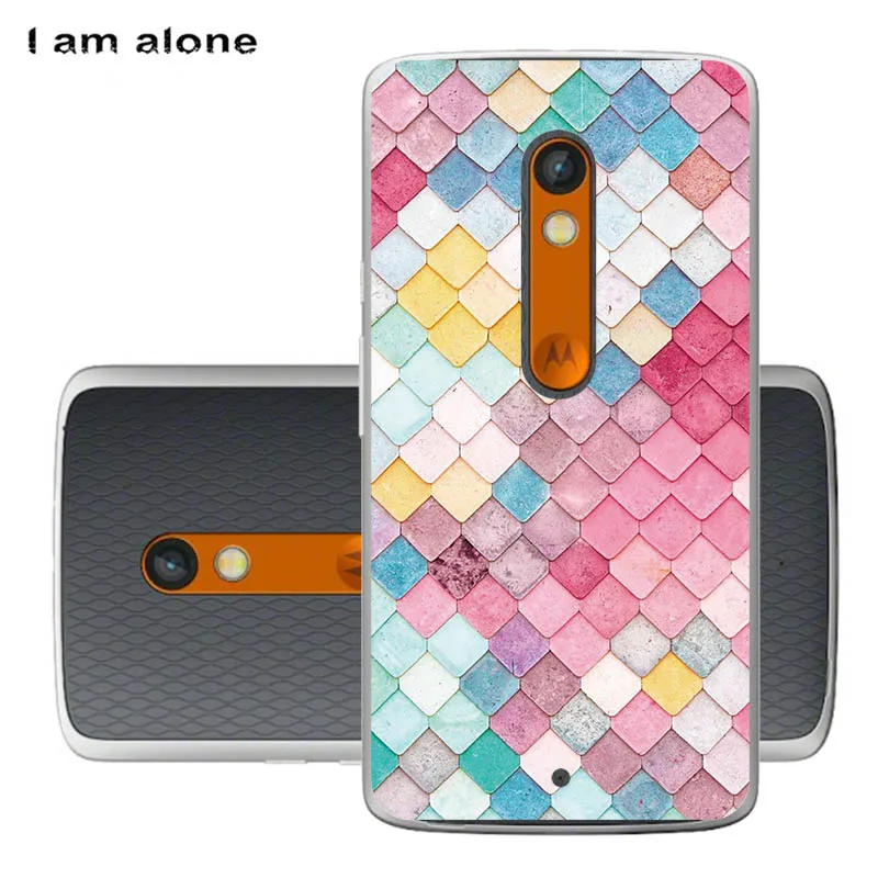 Чехлы для телефонов I am alone для Motorola Moto X Play, 5,5 дюймов, жесткий пластиковый мобильный Модный чехол с рисунком для Moto X Play - Цвет: PC HH71