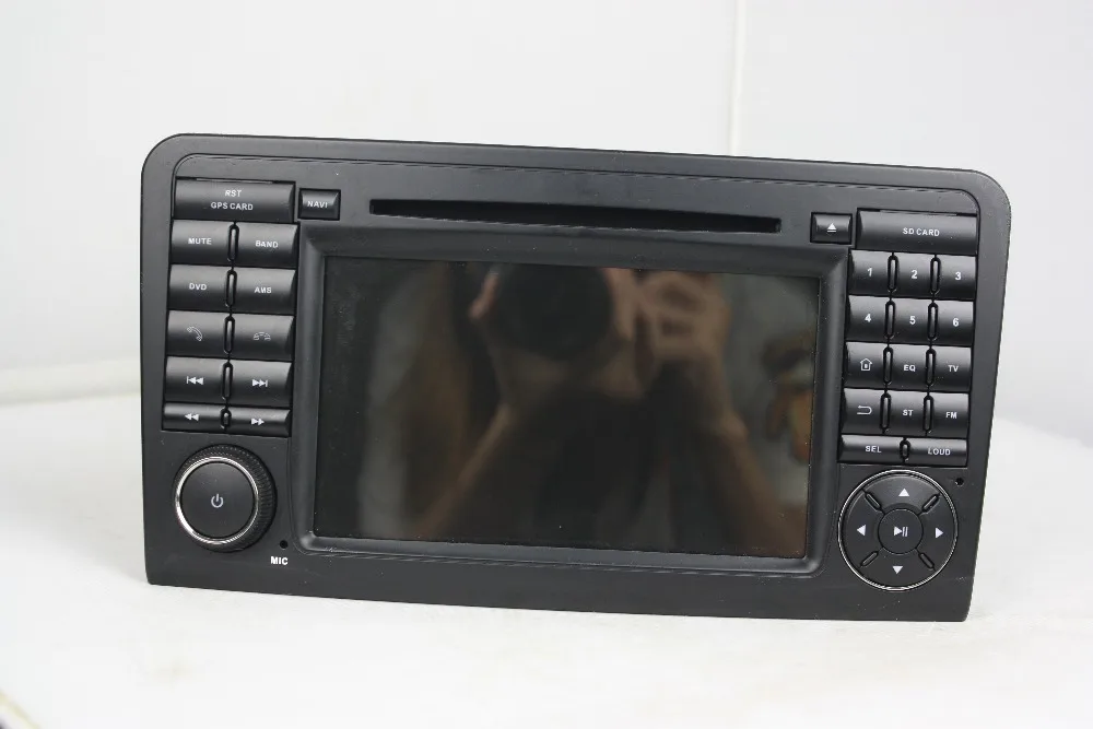 Excellent Android 9.0 For Benz W164 ML300 ML350 ML450 ML500 2005-2012 4GB RAM 8 Core Car DVD Player Wifi BT 4.0 RDS RADIO GPS Glonass Map 4