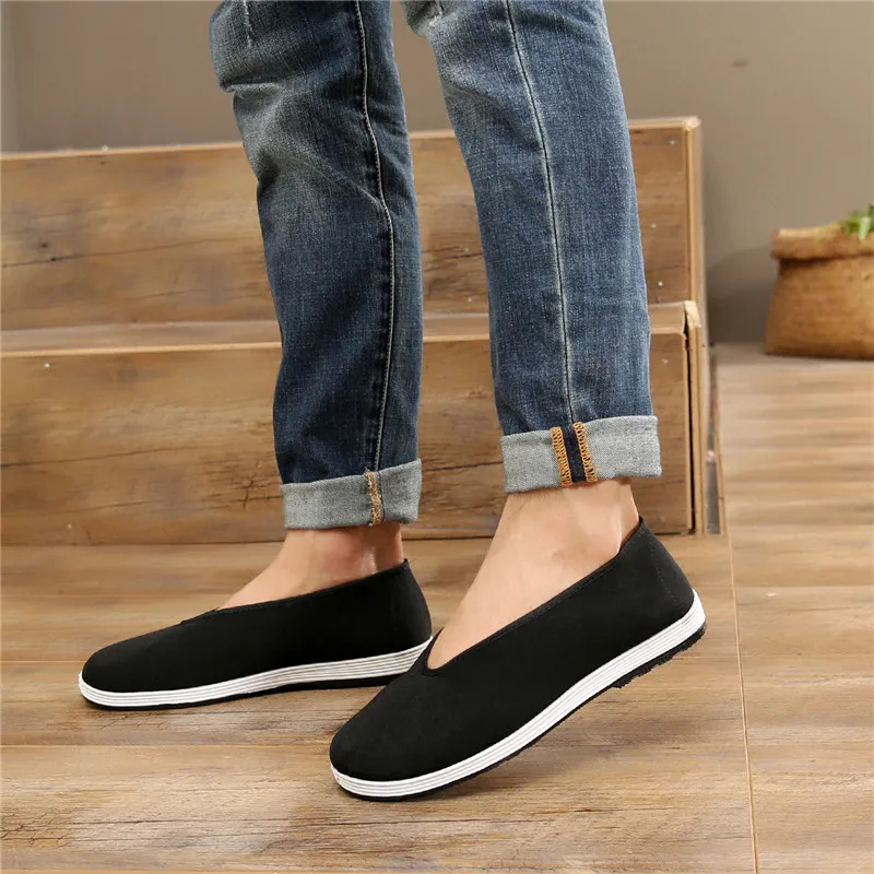 Old Beijing Chinese Traditional Shoes Black Cotton Shoes Bruce Lee Vintage Kung Fu Wing Chun Tai Chi Taekwondo Martial Art Shoes Old Beijing Chinese Traditional Shoes Black Cotton Shoes Bruce Lee Vintage Kung Fu Wing Chun Tai Chi Taekwondo Martial Art Shoes