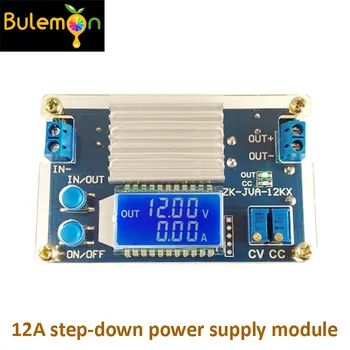 

12A Constant Voltage Constant Current LCD Digital Voltage Current Display Adjustable Step-down Power Supply Module
