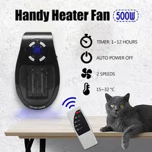 Портативный мини-обогреватель с дистанционным управлением, портативный бесшумный Электрический тепловентилятор, мини-обогреватель для использования в офисе, для использования зимой