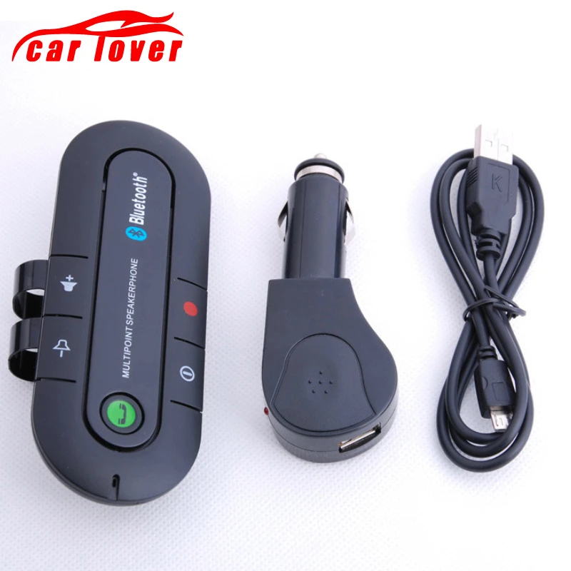 Handsfree Bluetooth Car Kit Wireless Bluetooth Speaker Phone MP3 Music Player Car MP3 Player Bluetooth FM Transmitter USB Player Handsfree Bluetooth Car Kit Wireless Bluetooth Speaker Phone MP3 Music Player Car MP3 Player Bluetooth FM Transmitter USB Player
