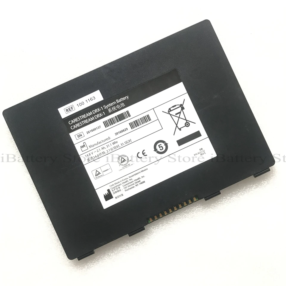 US $217.89 Genuine 8G5132 Battery For Carestream DRX1 system Batteria AKKU 148V 311Wh