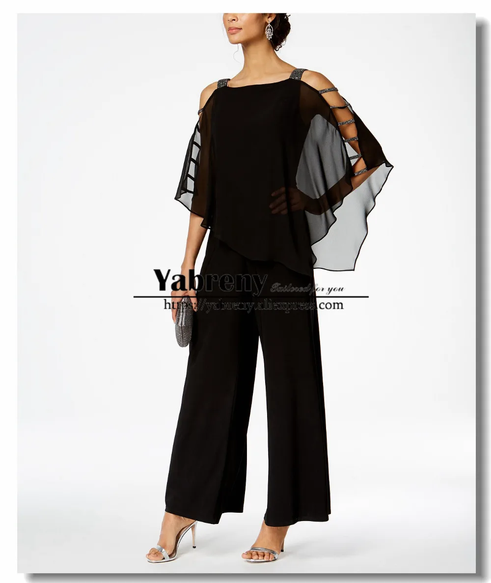 mother of the bride pant suits chiffon