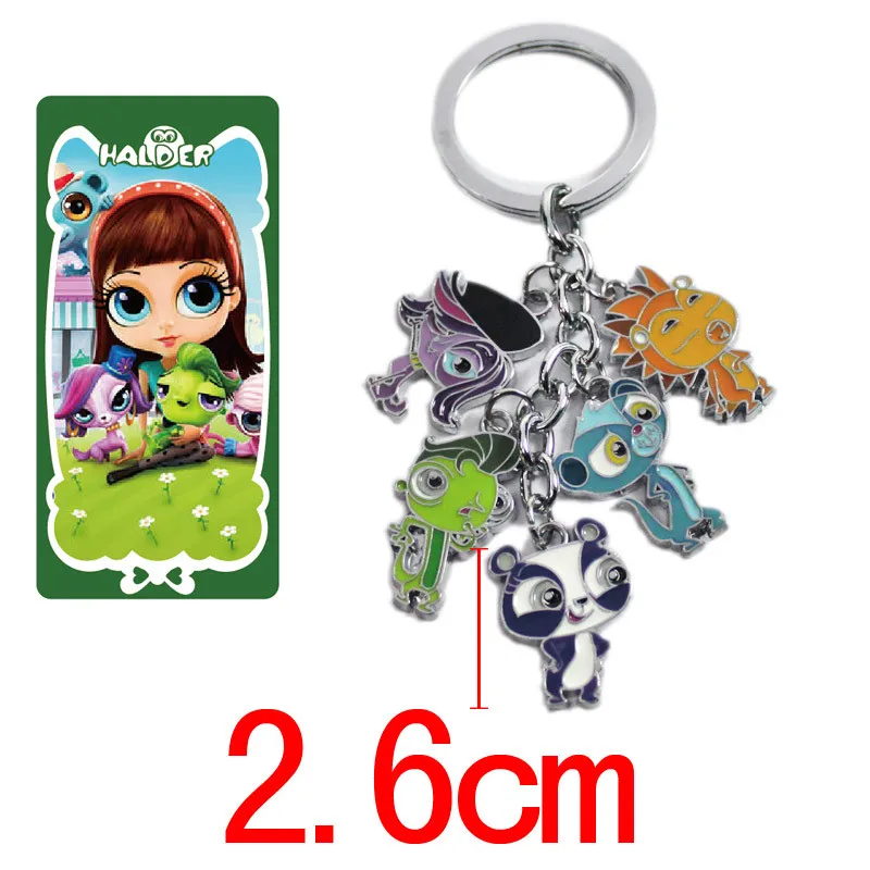 

Littlest Pet Shop Accessories Products Hause Animal Minifigure Cute Toys Chien Katze Kat Kitty Keychain Petshop Animal Juguetes
