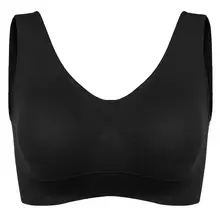 Спортивный бюстгальтер со съемными подушечками бесшовный бюстгальтер для сна пуш-ап бюстгальтеры плюс размер XXXL беспроволочное нижнее белье