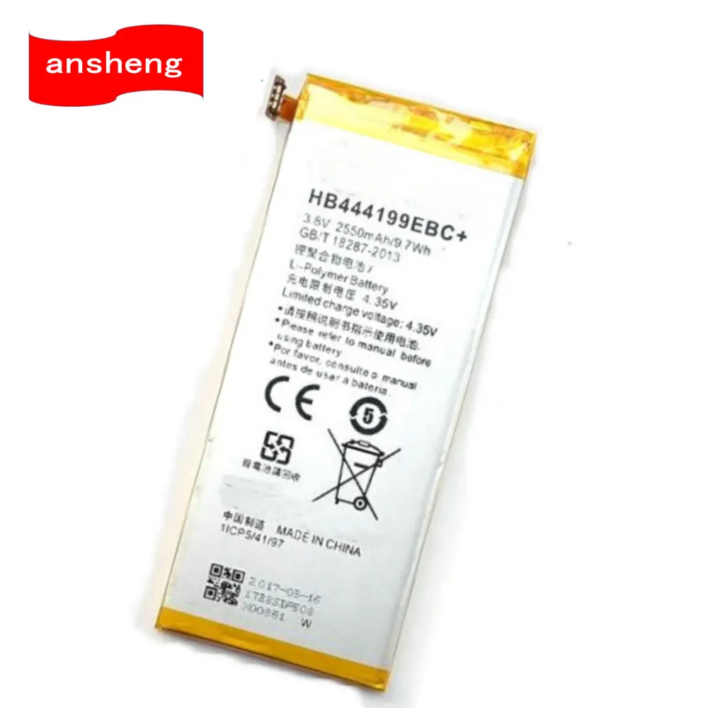 

NEW 2250mAh HB444199EBC+ Battery For Huawei Honor 4C C8818 Smartphone