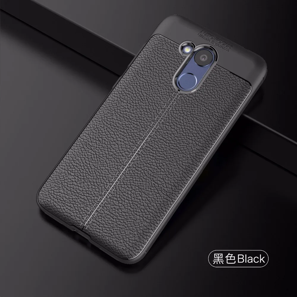 Long Steven]For Huawei V9 Play Case Leather Grain Laminating Pattern Protector Fitted Cover For Honor |