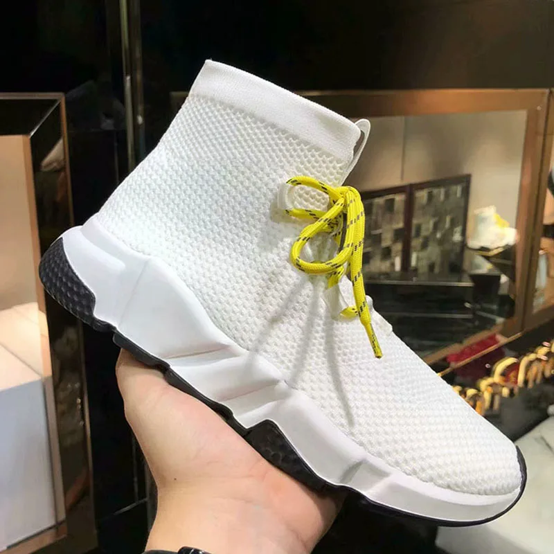 

MSSTOR Unisex Women Men Running Shoes Breathable Socks Casual Shoes Woman Man Brand Fashion Sport Shoes For Male Lovers Sneakers