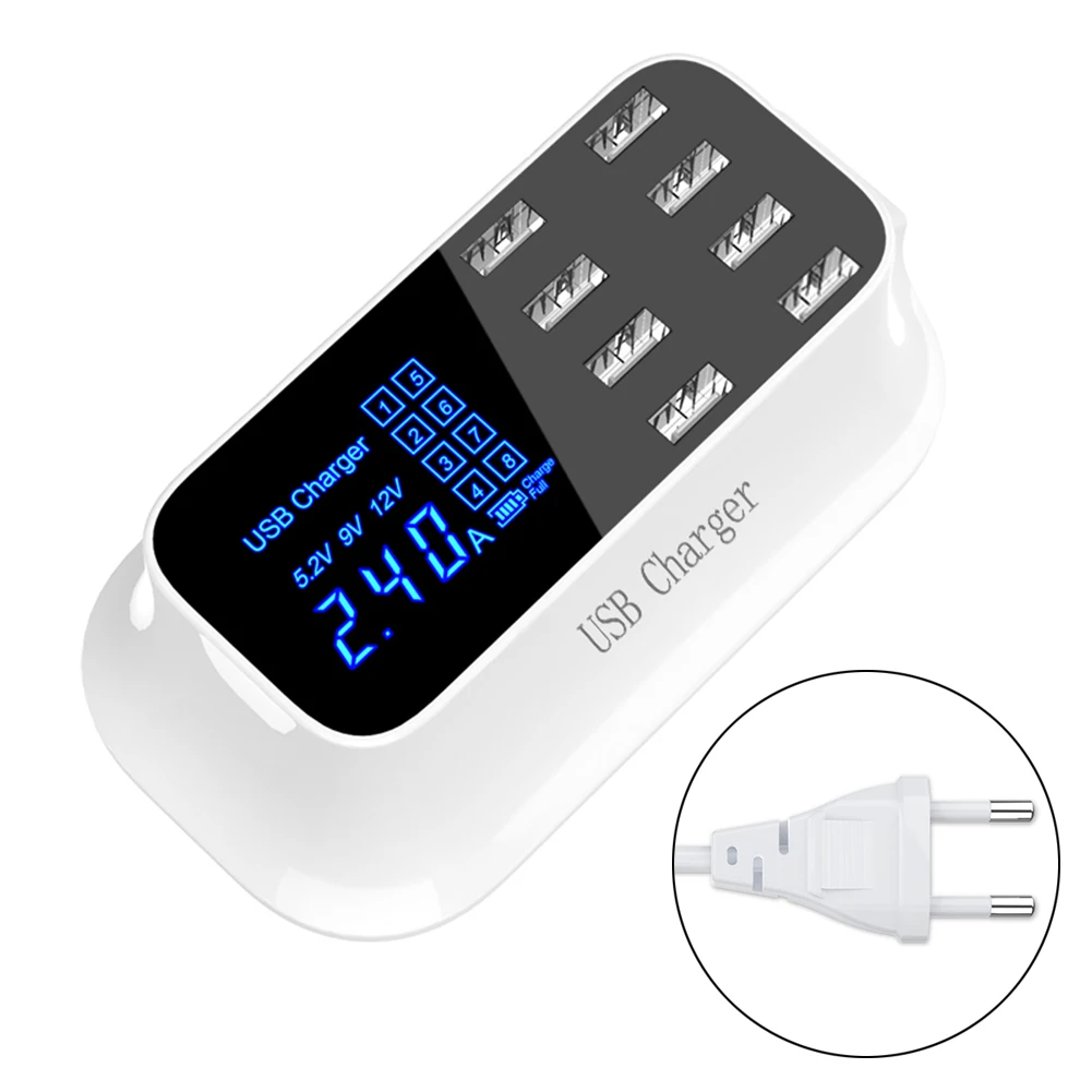 8 ميناء الذكية USB مهايئ شاحن محطة Hub Led عرض المحمول هاتف لوحي الجدار شاحن سطح المكتب مقبس الطاقة ل الولايات المتحدة المملكة المتحدة الاتحاد الأ... 8 ميناء الذكية USB مهايئ شاحن محطة Hub Led عرض المحمول هاتف لوحي الجدار شاحن سطح المكتب مقبس الطاقة ل الولايات المتحدة المملكة المتحدة الاتحاد الأ...