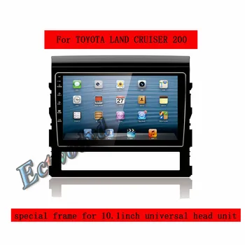 

Special 9inch Car Radio Fascia Frame Dash Panel for Toyota Land Cruiser 200 2006 Head Unit Car Refitting Stereo