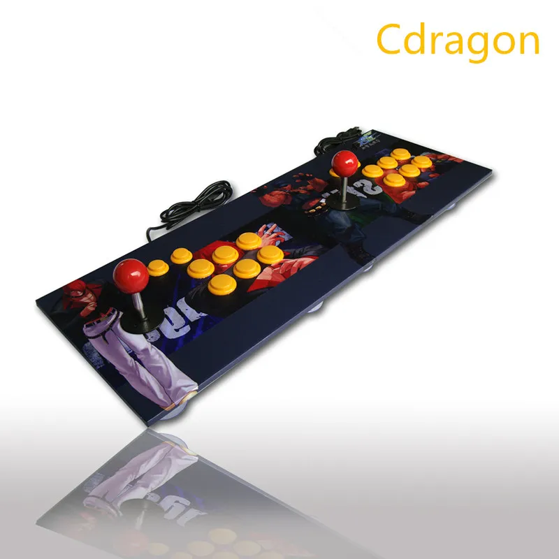 Cdragon Double Arcade Stick Video Game Joystick Controller Gamepad For Windows PC Enjoy Fun Game Cdragon Double Arcade Stick Video Game Joystick Controller Gamepad For Windows PC Enjoy Fun Game