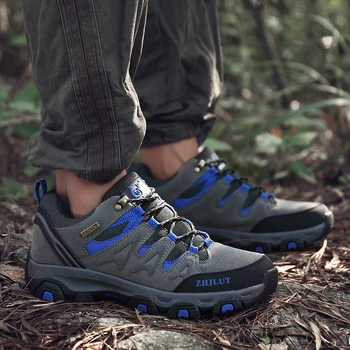

2019 New Arrival Hiking Shoes Classics Style Men Lace Up Men Sport Shoes Outdoor Jogging Trekking Sneakers Fast Free Shipping