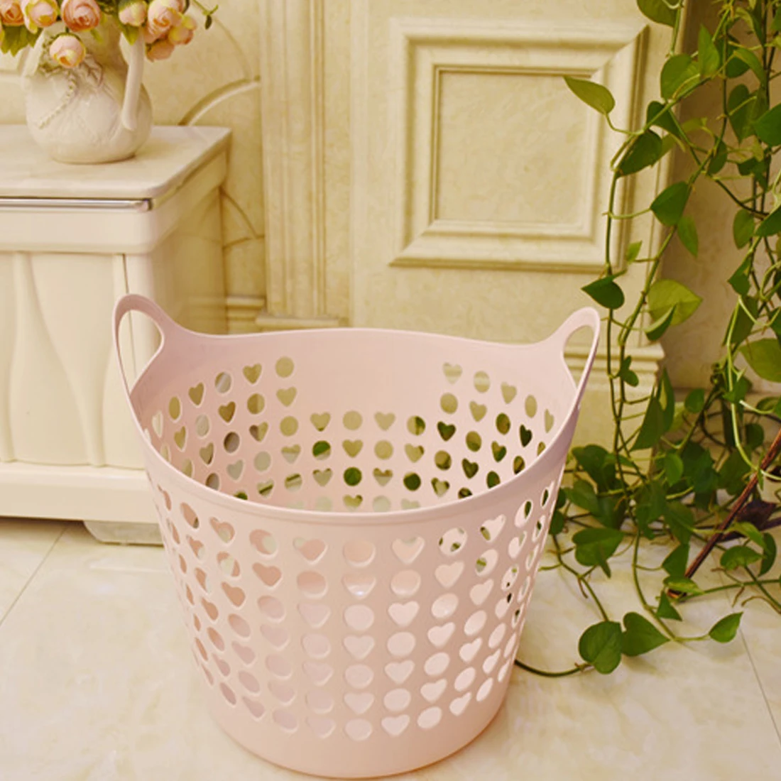 المنزلية الجوف الغسيل التخزين دلو الملابس القذرة حامل سلة سلة الغسيل المنظم