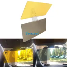 SENZEAL, автомобильный солнцезащитный козырек, расширение, день и ночь, козырьки, анти-G, lare, прозрачный, водительское видение, анти ослепляющий, лобовое стекло, расширитель для автомобилей