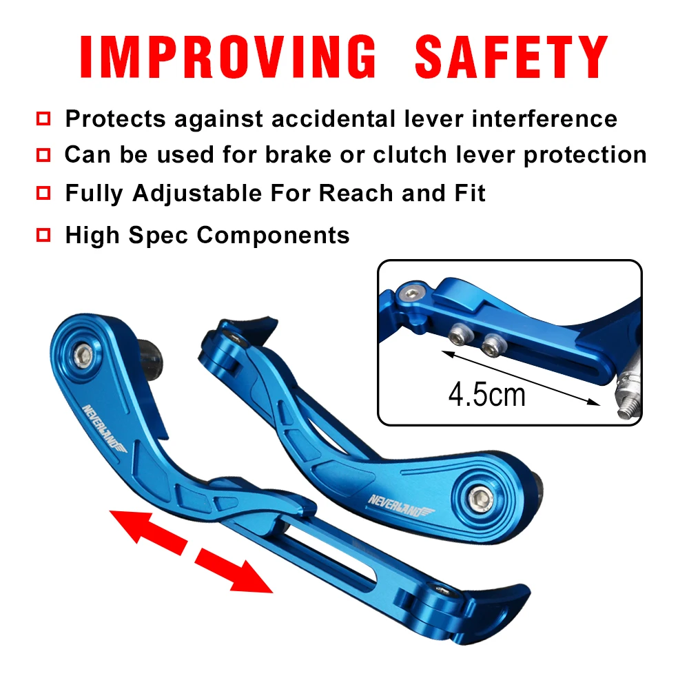 7/" мотоциклетные Регулируемые сцепные рычаги, защита, зеркало заднего вида для Kawasak Suzuki Yamaha D25