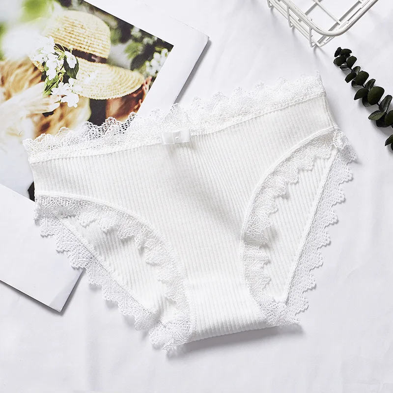 Сексуальные кружевные трусики женские трусы бесшовное нижнее белье с бантом