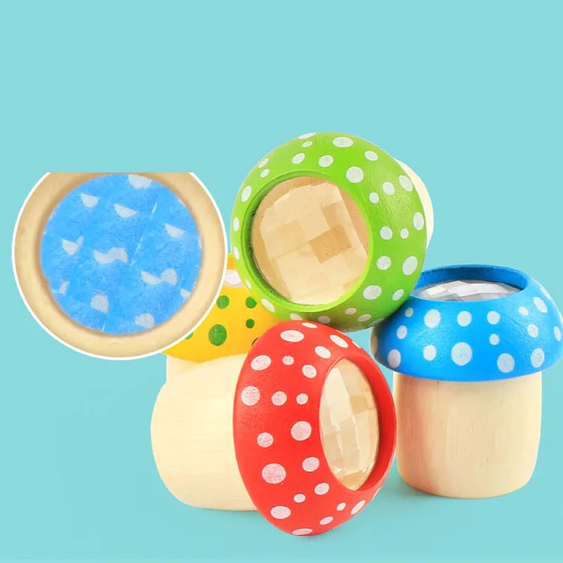 Mushroom Kaleidoscope Funny Classic Toys for Children Over 3 Years Old Rotation Educational Colorful Toys Best Gift for Kids Mushroom Kaleidoscope Funny Classic Toys for Children Over 3 Years Old Rotation Educational Colorful Toys Best Gift for Kids
