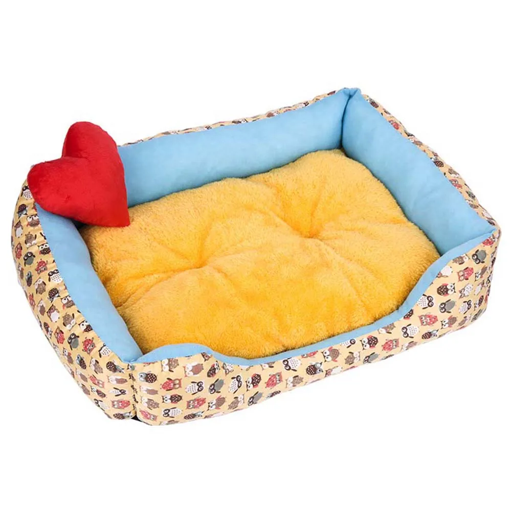 

Dog Bed Pet Soft Warm PP Cotton Cave Cute Detachable Dog Cat Beds Plush Kennel Nest XHC88