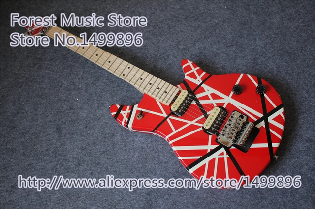 Cheap High Quality China OEM Wolfgang EVH Guitars Electric Chrome Floyd Rose Tremolo In Stock