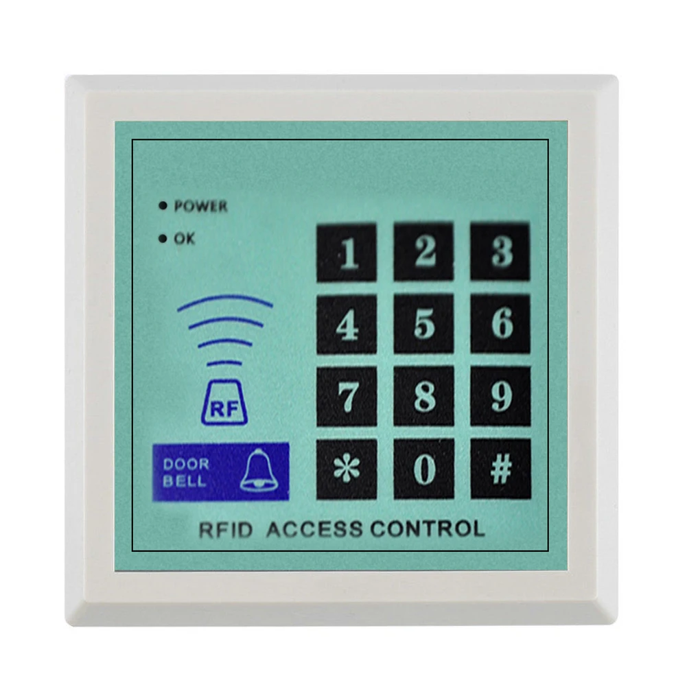 

RFID Proximity Entry Door Lock Access Control System 500 User with 10 Keys for Home and Office