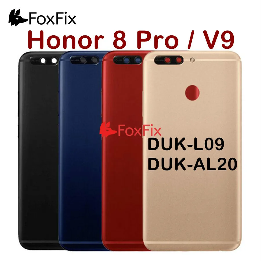 

For Huawei Honor 8 Pro Battery Cover Back Housing Rear Door Case For Huawei Honor8 Pro Battery Cover Middle Chassis+Side Buttons