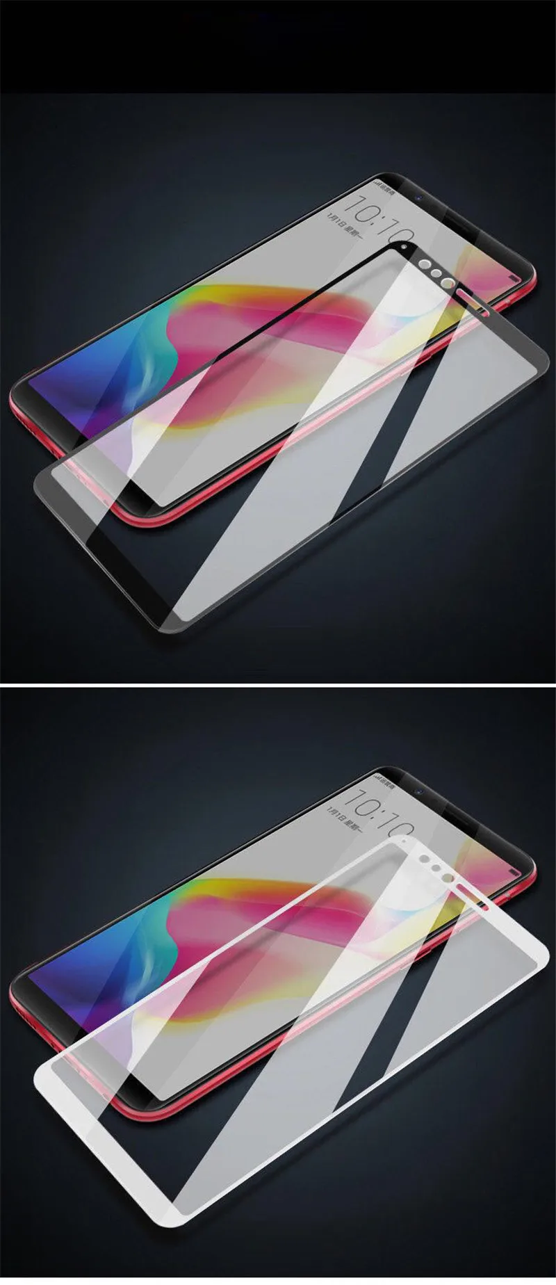 full coverage protective glass for xiaomi redmi phone models 16