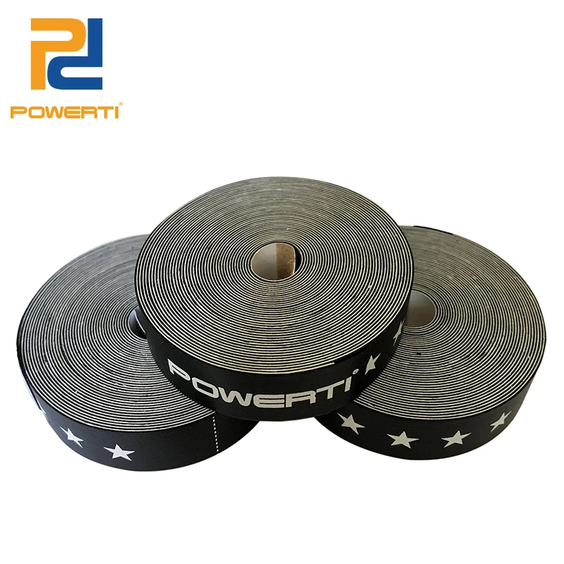 Online 5 M Badminton marco proteger PU viscosidad pegatinas de fricción para raqueta de bádminton cinta suave 5000mm negro