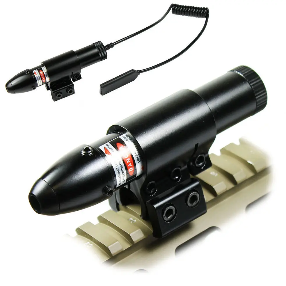

1pc Compact Tactical Red&Green Laser Sight w/ Barrel Mounts & 20mm / 11mm Rail Mounts Hunting Free Shipping