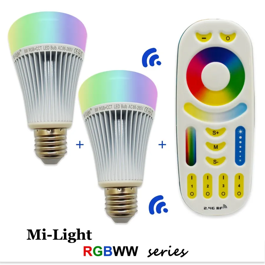 RGBWW 8W LED BULB2