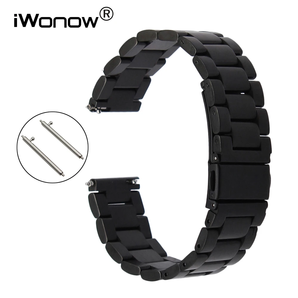 Quick Release Stainless Steel Watchband 18mm 20mm 22mm 23mm 24mm