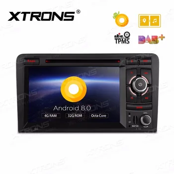 

7" Android 8.0 OS Car DVD Multimedia GPS for Audi A3 2003-2012 & Audi S3 2006-2012 & Audi RS3 2011-2012 with 4GB RAM 32GB ROM