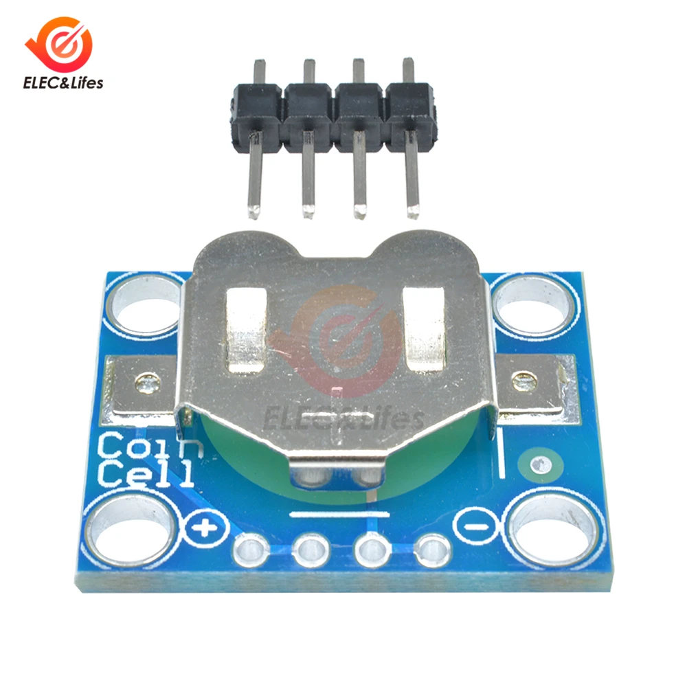 1 шт. 12 мм Монета ячейка Breakout Board CR1220 Кнопка держатель батареи Модуль CR 1220 для Arduino