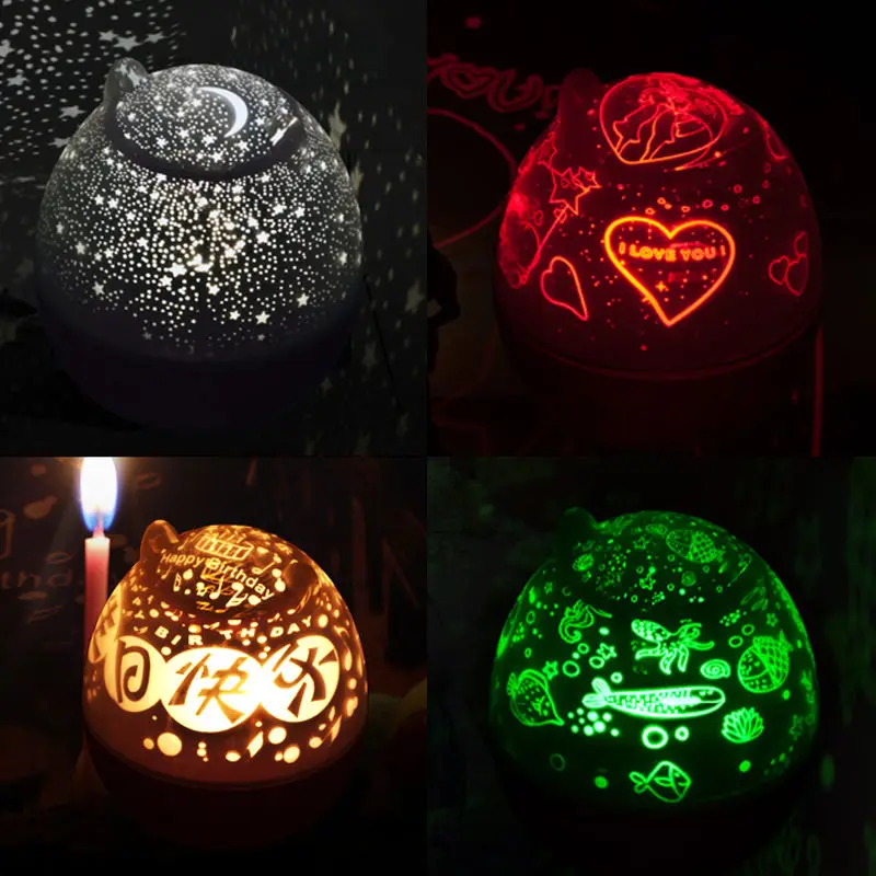 

Blue/Pink/Rose Mini Pig Shape Rotating Sky Star LED Projector Night Light with Speaker remote control