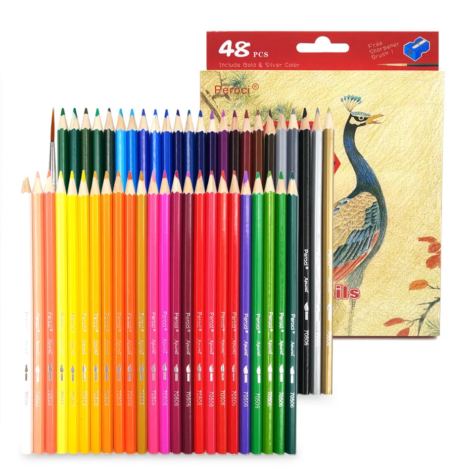 watercolor pencils 48-02