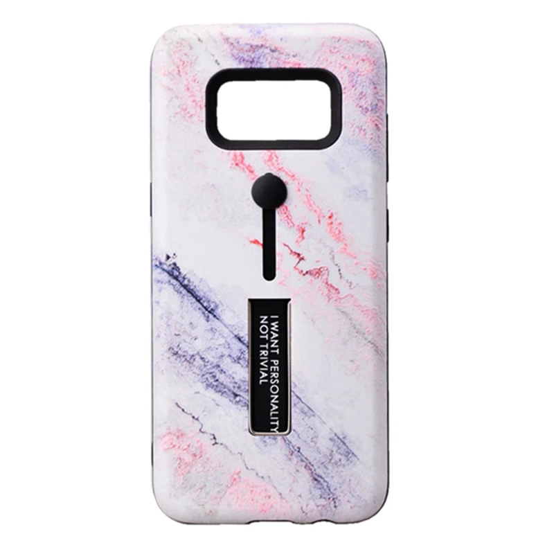 Marble Silicon TPU Case For Samsung Galaxy A7 A6 A8 A5 J4 J6 J8 Plus 2018 S8 S9 Plus S7 Edge Note 9 8 Cover Hide Stand Holder (7)