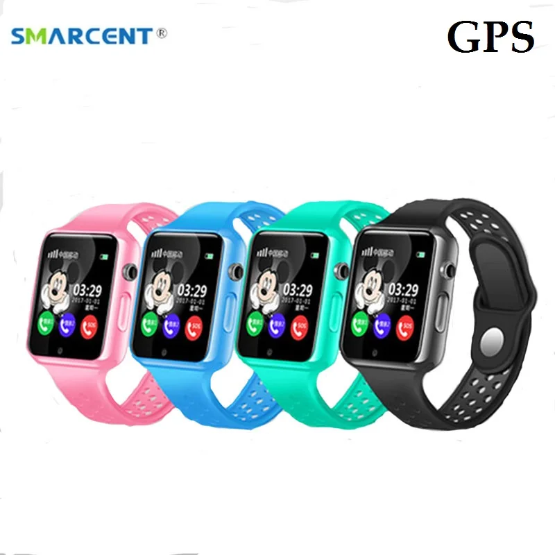 

G98 GPS Bluetooth Kids Smart Watch with Camera Pedometer Waterproof Wristwatch SOS Anti-lost Touch Screen Children Watch