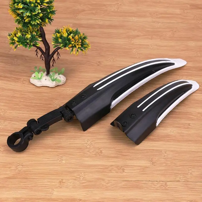 4 цвета гибкие съемные передние/задние крылья для велосипеда длинные горного