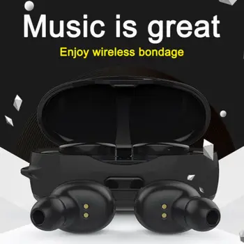 

Bluetooth 4.2 Headset TWS Wireless Mini Earphones Twins Handfree Earbud Bass 5D Stereo HiFi Sport Gaming Dual Earphone IP67 2019