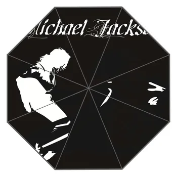 

New Custom Michael Jackson Artwork Umbrella Sunny and Rainy Sunscreen Anti-uv Umbrella #QA0008JK