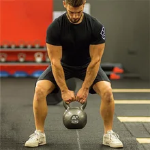 Чу Йога Для мужчин спортивной работает рубашка Человек Спортивная Футболка Открытый бег топы тренажерный зал сухой подходят короткий рукав плотно w001