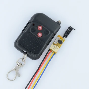 

Smart Remote Control Switch 3.7V 4.5V 5V 6V 7.4V 9V 12V Relay Contact Wireless Switch Learning ASK Portable LED Remote Lighting