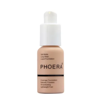 

Oil Control Foundation Makeup Professional Face Matte Finish Liquid Make Up Concealer Cream Waterproof Brand Natural Cosmetic 1